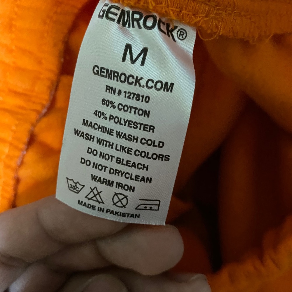 Orange Joggers - Picture 4 of 4